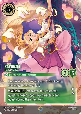 Image of Rapunzel - High Climber (Enchanted) (214/204) [Reign of Jafar]