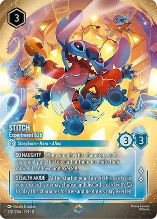 Image of Stitch - Experiment 626 (Enchanted) (220/204) [Reign of Jafar]