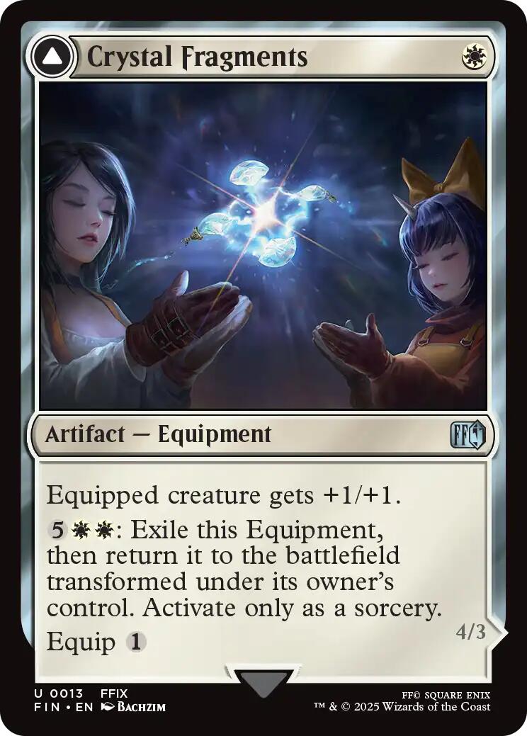 Image of Crystal Fragments // Summon: Alexander [FINAL FANTASY]