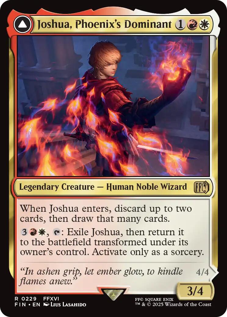 Image of Joshua, Phoenix's Dominant [FINAL FANTASY]