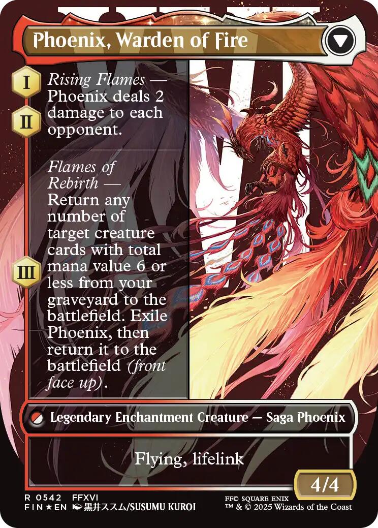 Image of Joshua, Phoenix's Dominant (Borderless) (Surge Foil) [FINAL FANTASY]