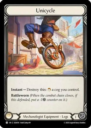 Image of Unicycle [SEA010] (High Seas)