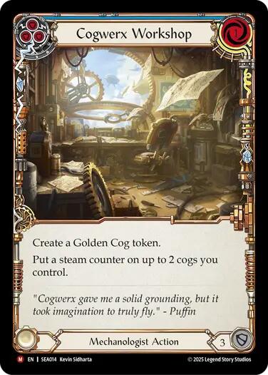 Image of Cogwerx Workshop [SEA014] (High Seas)  Rainbow Foil