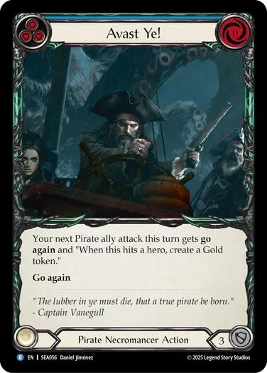 Image of Avast Ye! [SEA056] (High Seas)  Rainbow Foil