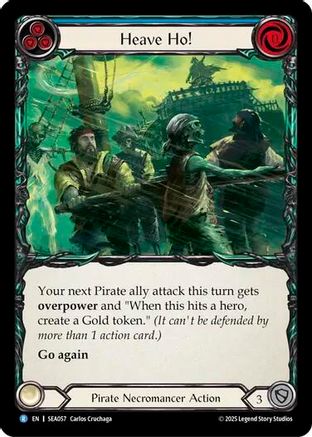 Image of Heave Ho! [SEA057] (High Seas)  Rainbow Foil