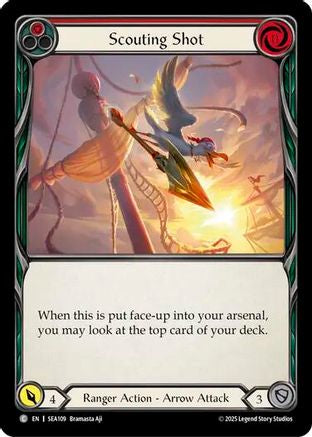 Image of Scouting Shot [SEA109] (High Seas)  Rainbow Foil