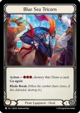 Image of Blue Sea Tricorn [SEA126] (High Seas)