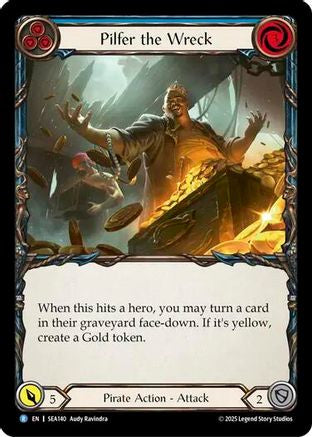 Image of Pilfer the Wreck (Blue) [SEA140] (High Seas)  Rainbow Foil