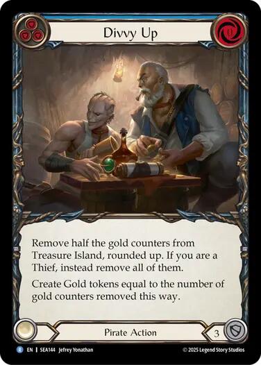 Image of Divvy Up [SEA144] (High Seas)  Rainbow Foil