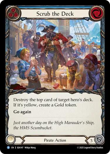 Image of Scrub the Deck [SEA147] (High Seas)