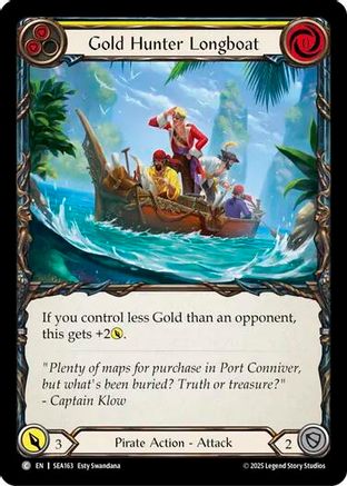 Image of Gold Hunter Longboat [SEA163] (High Seas)
