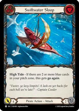 Image of Swiftwater Sloop (Blue) [SEA168] (High Seas)
