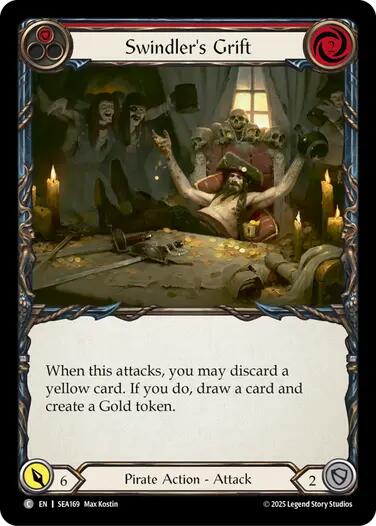 Image of Swindler's Grift (Red) [SEA169] (High Seas)