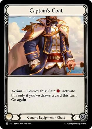Image of Captain's Coat [SEA181] (High Seas)