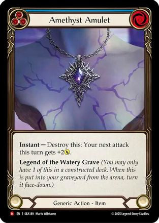 Image of Amethyst Amulet [SEA189] (High Seas)