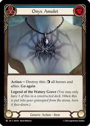 Image of Onyx Amulet [SEA191] (High Seas)