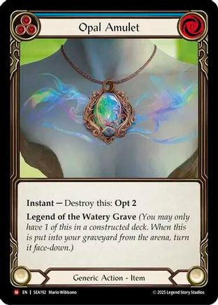 Image of Opal Amulet [SEA192] (High Seas)