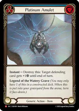 Image of Platinum Amulet [SEA194] (High Seas)