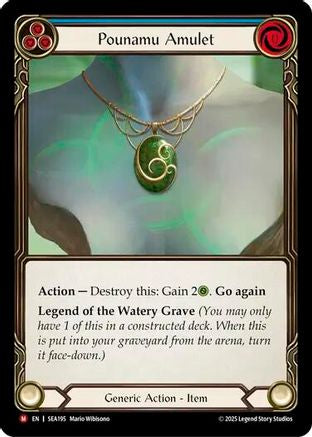Image of Pounamu Amulet [SEA195] (High Seas)