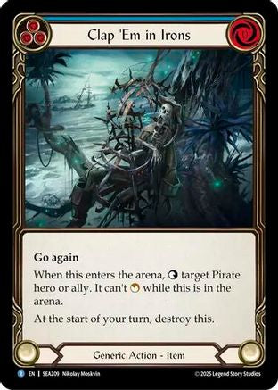 Image of Clap 'Em in Irons [SEA209] (High Seas)  Rainbow Foil