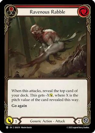 Image of Ravenous Rabble (Red) [SEA219] (High Seas)