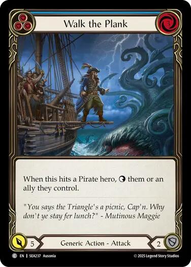 Image of Walk the Plank (Blue) [SEA237] (High Seas)