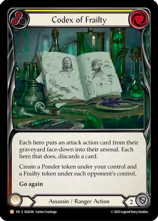 Image of Codex of Frailty [SEA248] (High Seas)