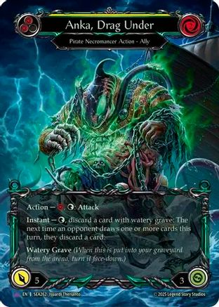 Image of Anka, Drag Under [SEA262] (High Seas)  Cold Foil