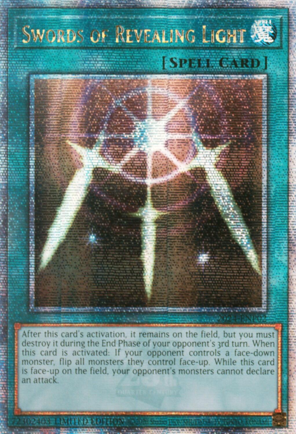 Image of Swords of Revealing Light [2024-ENP02] Quarter Century Secret Rare