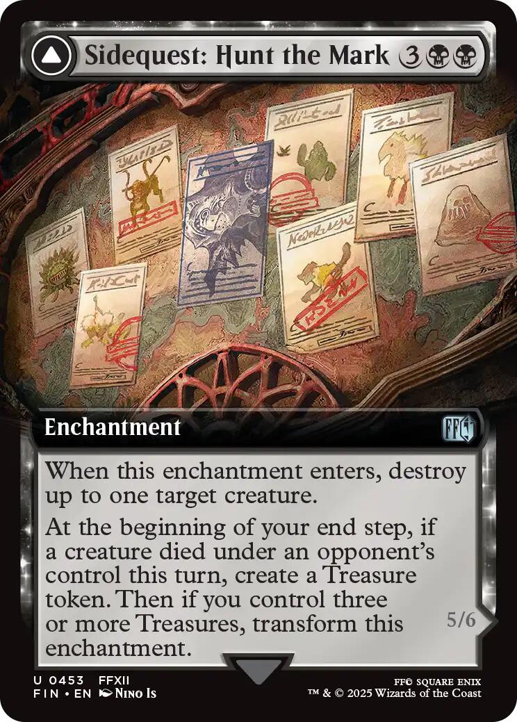 Image of Sidequest: Hunt the Mark // Yiazmat, Ultimate Mark (Extended Art) [FINAL FANTASY]