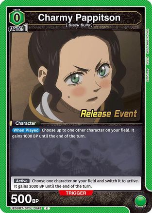 Image of Charmy Pappitson (048) (UE08BT/BCV-1-048) - UE08BT Black Clover Release Event Cards
