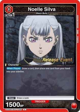 Image of Noelle Faust (080) (UE08BT/BCV-1-080) - UE08BT Black Clover Release Event Cards