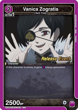 Image of Vanica Zogratis (018) (UE08BT/BCV-1-018) - UE08BT Black Clover Release Event Cards
