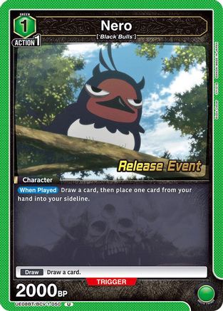 Image of Nero (050) (UE08BT/BCV-1-050) - UE08BT Black Clover Release Event Cards