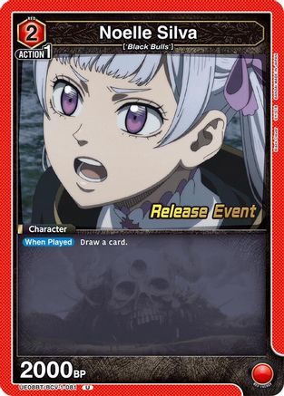 Image of Noelle Silva (081) (UE08BT/BCV-1-081) - UE08BT Black Clover Release Event Cards