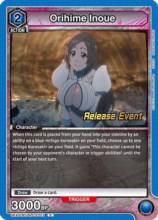 Image of Orihime Inoue (013) (UEX01BT/BLC-2-013) - UEX01BT BLEACH ThousandYear Blood War Vol2 Release Event Cards