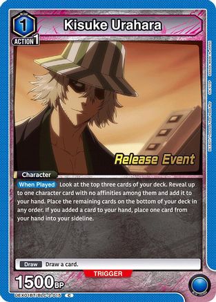Image of Kisuke Urahara (015) (UEX01BT/BLC-2-015) - UEX01BT BLEACH ThousandYear Blood War Vol2 Release Event Cards