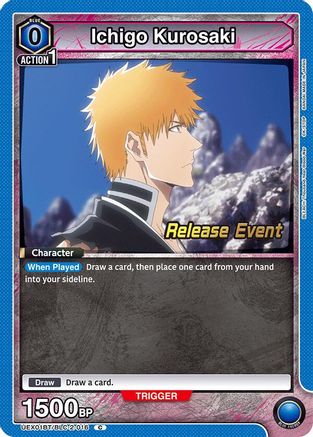 Image of Ichigo Kurosaki (016) (UEX01BT/BLC-2-016) - UEX01BT BLEACH ThousandYear Blood War Vol2 Release Event Cards