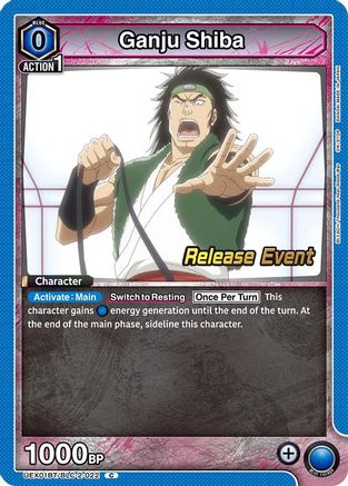 Image of Ganju Shiba (UEX01BT/BLC-2-022) - UEX01BT BLEACH ThousandYear Blood War Vol2 Release Event Cards