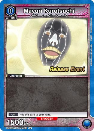 Image of Mayuri Kurotsuchi (036) (UEX01BT/BLC-2-036) - UEX01BT BLEACH ThousandYear Blood War Vol2 Release Event Cards