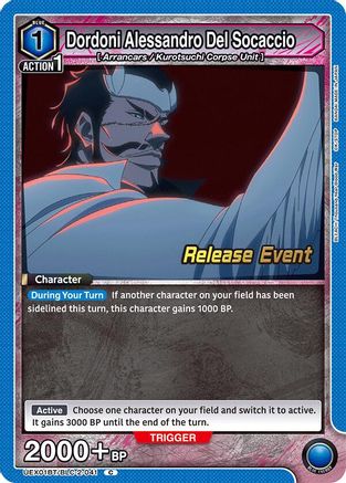 Image of Dordoni Alessandro Del Socaccio (UEX01BT/BLC-2-041) - UEX01BT BLEACH ThousandYear Blood War Vol2 Release Event Cards