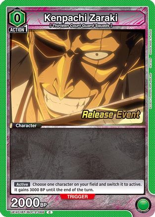 Image of Kenpachi Zaraki (066) (UEX01BT/BLC-2-066) - UEX01BT BLEACH ThousandYear Blood War Vol2 Release Event Cards