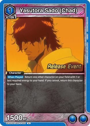 Image of Yasutora Sado (Chad) (UEX01BT/BLC-2-020) - UEX01BT BLEACH ThousandYear Blood War Vol2 Release Event Cards