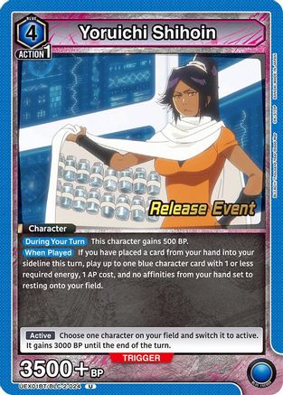 Image of Yoruichi Shihoin (UEX01BT/BLC-2-024) - UEX01BT BLEACH ThousandYear Blood War Vol2 Release Event Cards