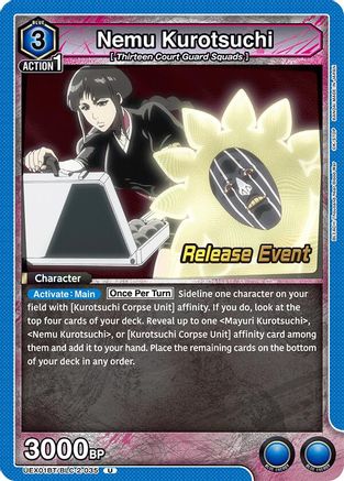 Image of Nemu Kurotsuchi (UEX01BT/BLC-2-035) - UEX01BT BLEACH ThousandYear Blood War Vol2 Release Event Cards