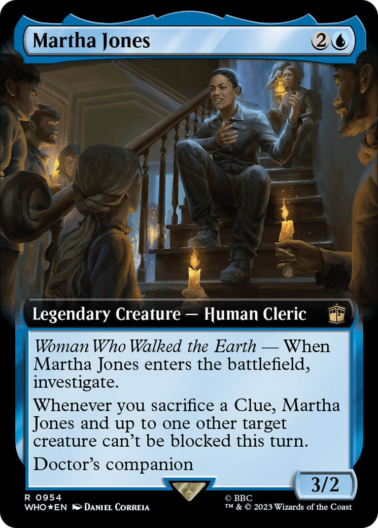 Image of Martha Jones (Extended Art) (Surge Foil) [Doctor Who]