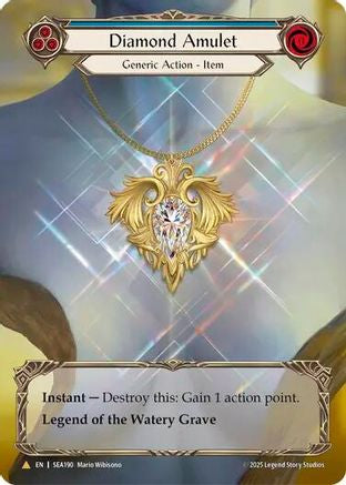 Image of Diamond Amulet (Treasure) [SEA190] (High Seas)  Cold Foil