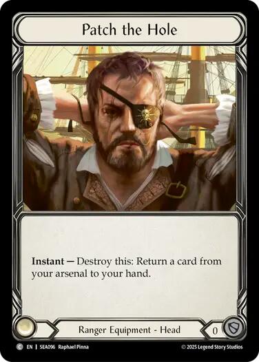 Image of Patch the Hole (Treasure) [SEA096] (High Seas)  Cold Foil