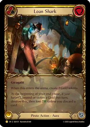 Image of Loan Shark (Treasure) [SEA131] (High Seas)  Cold Foil