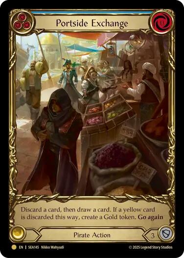 Image of Portside Exchange (Treasure) [SEA145] (High Seas)  Cold Foil